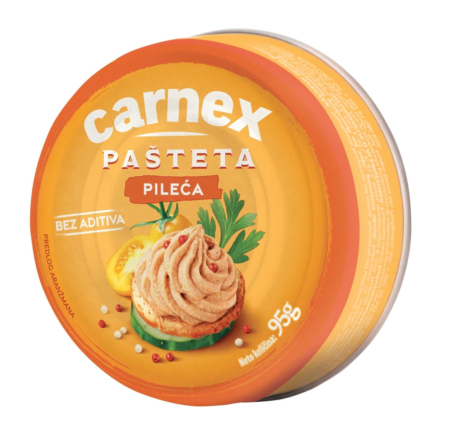 Pasteta pileca Carnex 95g-slika