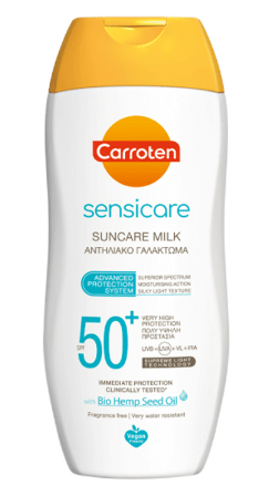 Mleko za sunčanje CARROTEN sensicare spf50+ 200ml-slika