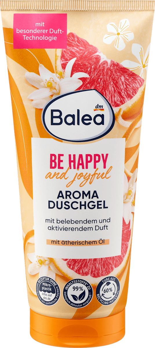 Gel za tuširanje BALEA Be happy and joyful 200ml-slika