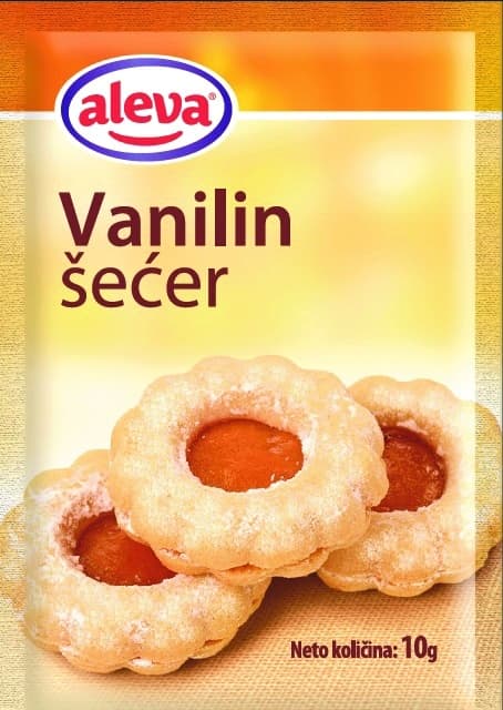 VANILIN ŠEĆER 10G ALEVA-slika