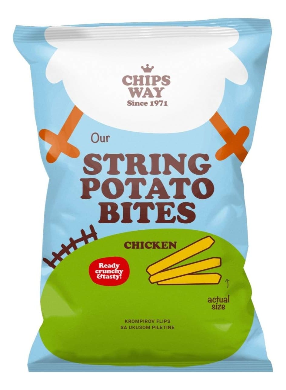 FLIPS CHIPS WAY ŠTAPIĆ PILETINA 35G-slika