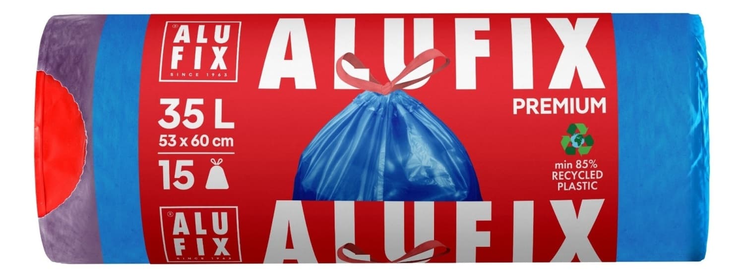 KESE SMEĆE VEZ 35L PLA 15/1 ALUFIX-slika