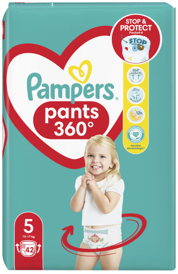 Pelene gacice Pampers VPP 5 42ct-slika
