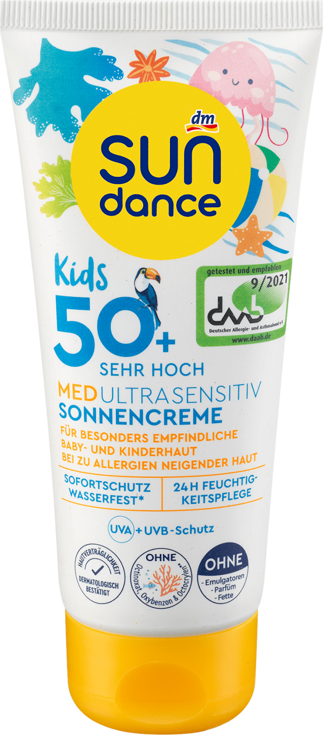 Krema za sunčanje SUNDANCE Kids med ultra sensitiv SPF50+ 100ml-slika