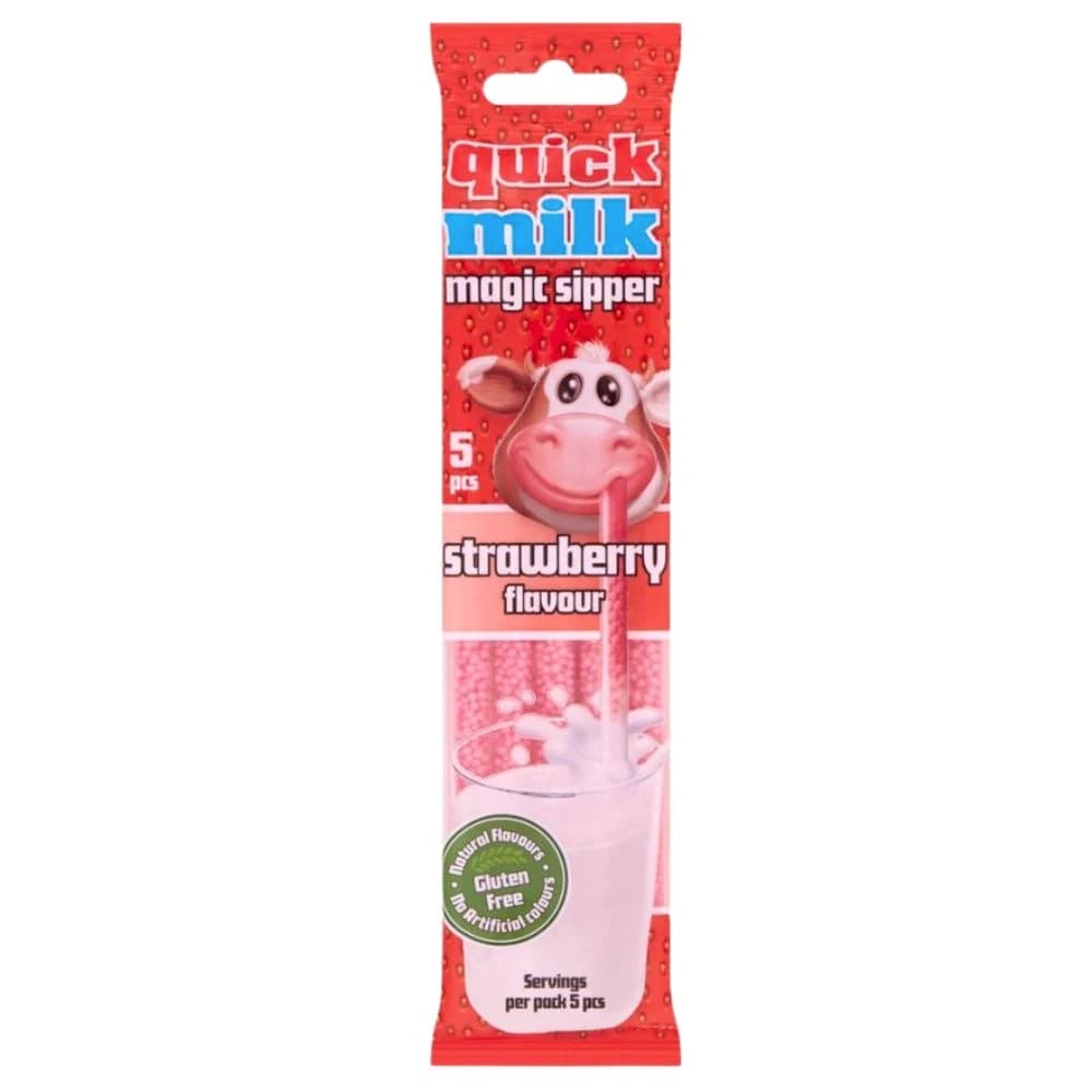 INSTANT NAPITAK QUICK MILK CAROBNA SLAMCICA JAGODA 5X6G-slika