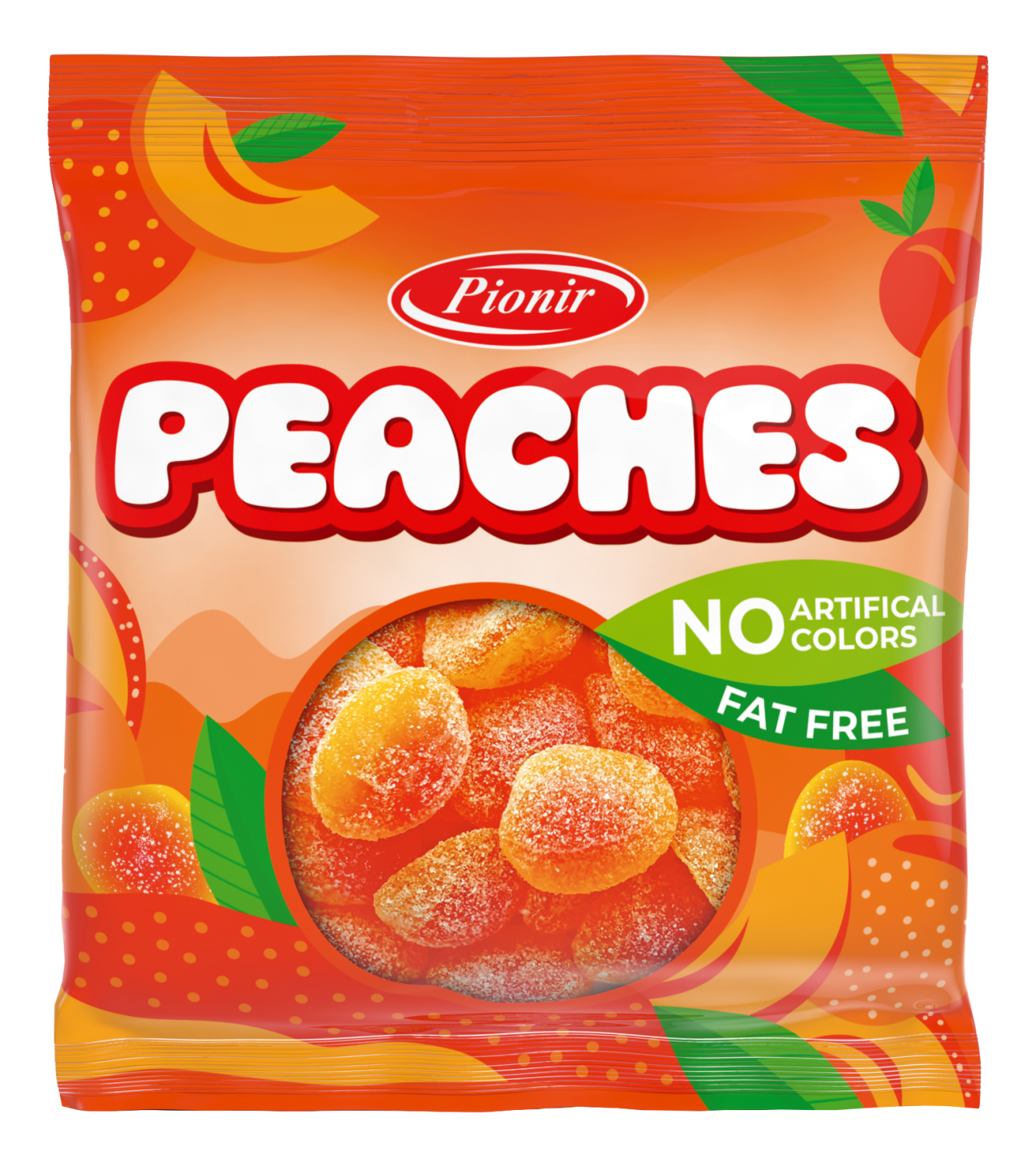 Bombone gumene Peaches Pionir 100g-slika