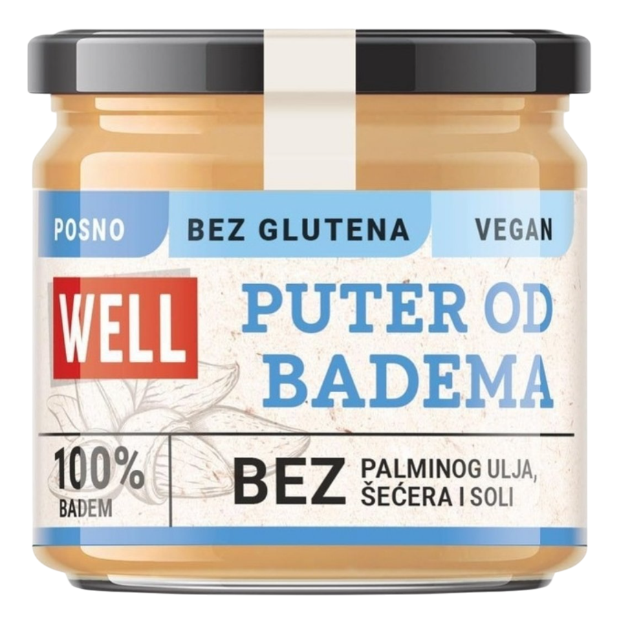 PUTER BADEM 180GR WELL-slika