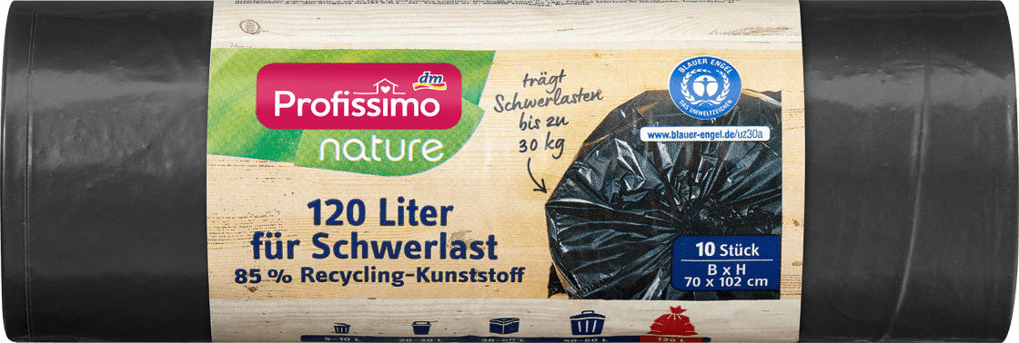 PROFISSIMO kese za smeće sa ručkom Nature 120l 10kom-slika