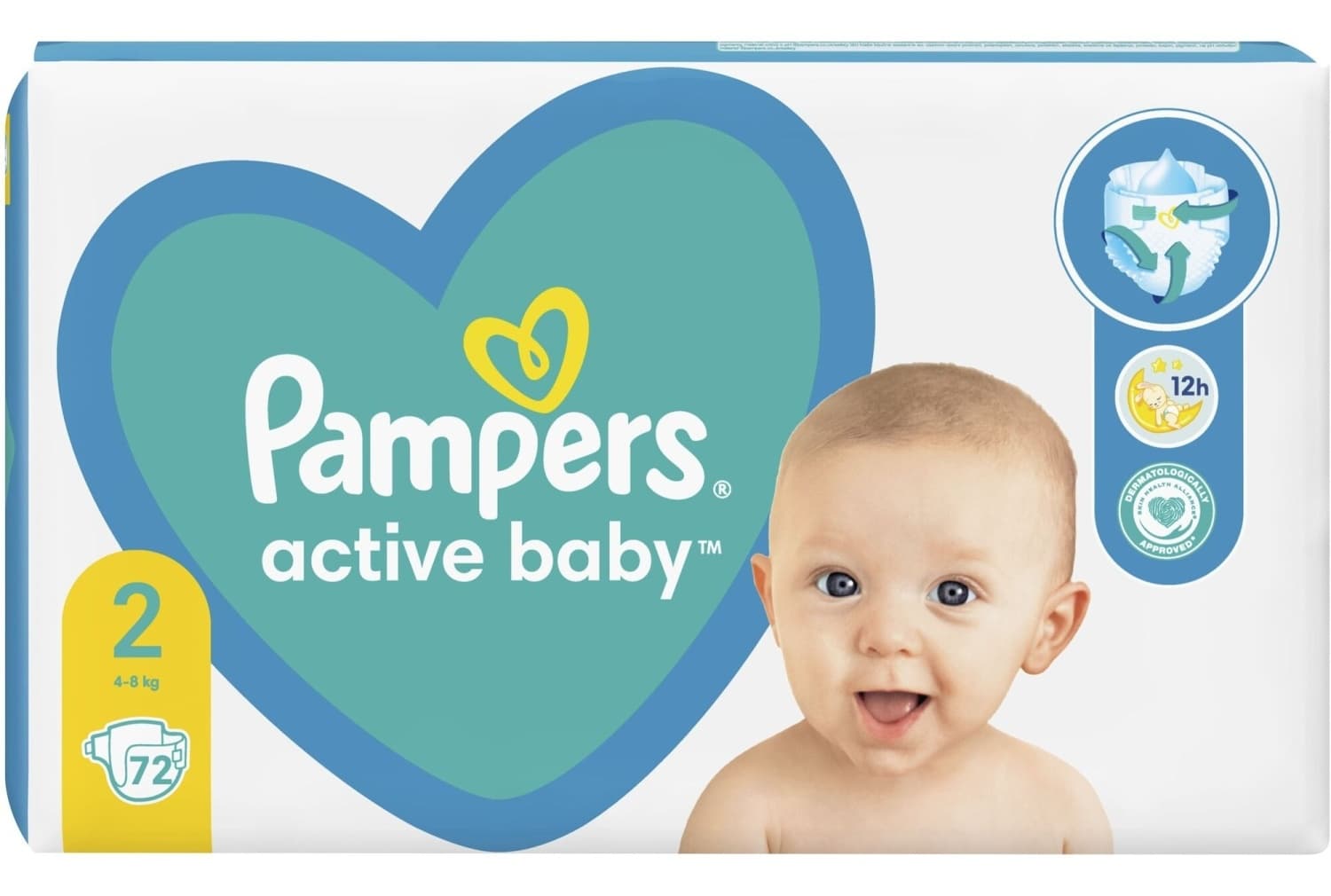 PELENE PAMPERS ACTIVE BABY 2 48KG 721-slika