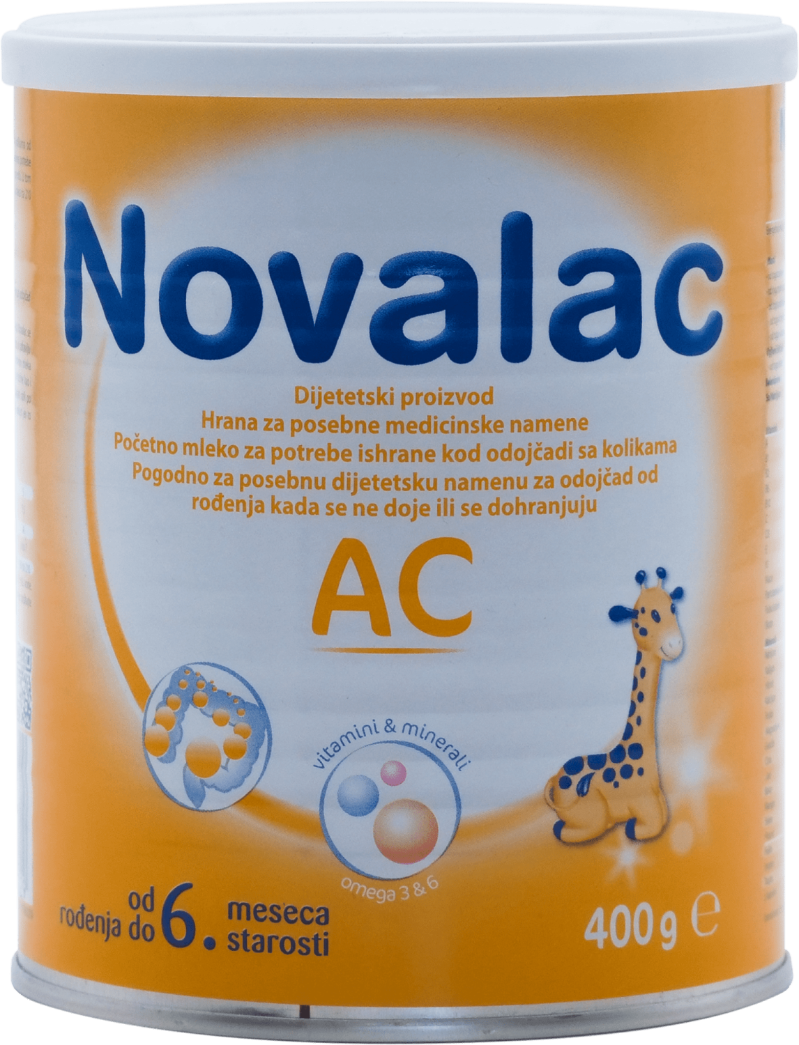 Zamensko mleko NOVALAC AC 400g-slika