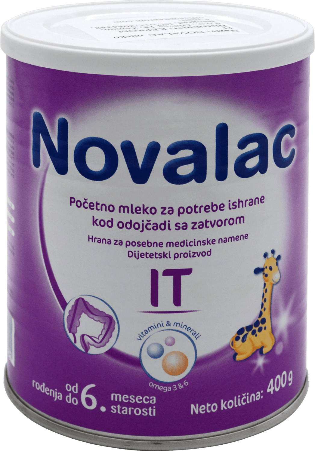 Zamensko mleko NOVALAC IT 400g-slika