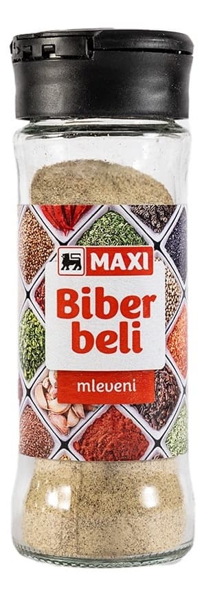 Biber beli mleveni Maxi 55g-slika