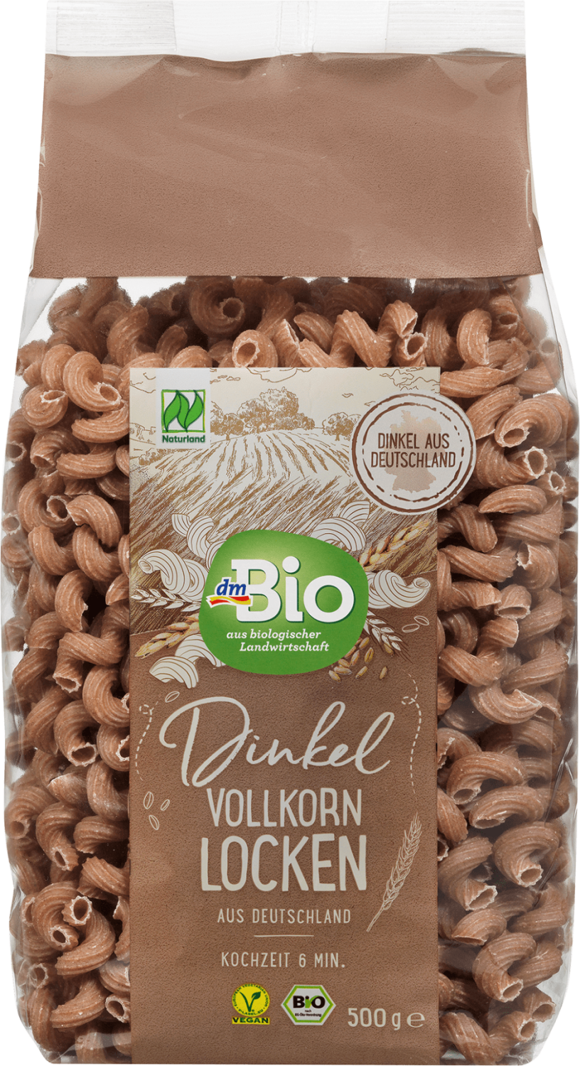 Integralna testenina DM BIO od spelte spirale 500g-slika