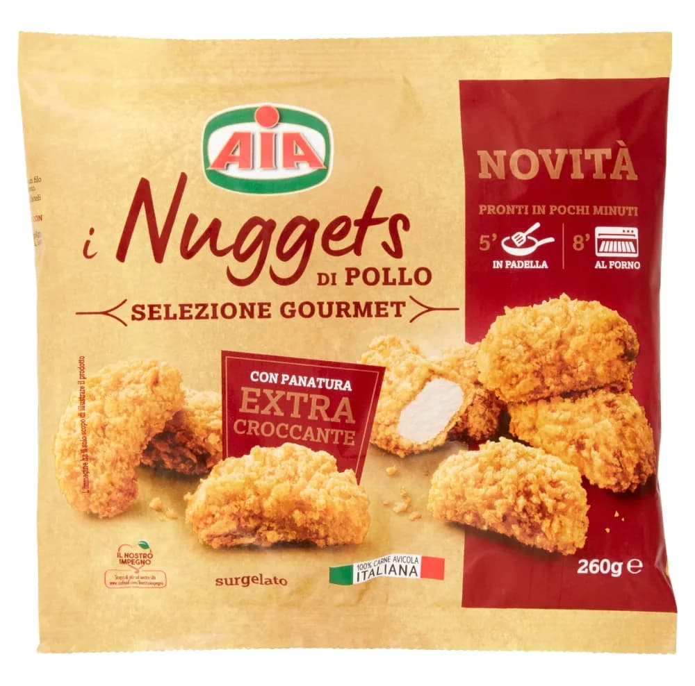 368669 AIA smrznuti pileći Nuggets 260 g-slika