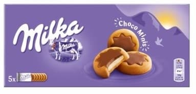 Keks Milka Minis punjen cokoladom 150g-slika