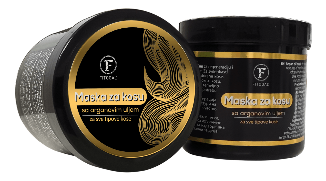 FITOGAL maska za kosu sa arganovim uljem 250ml-slika