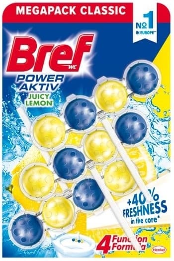 WC SAP.BREF KUGLICE TRIO PACK 150G LIMUN HENKEL (9/1008)-slika