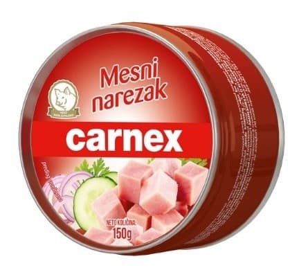 Mesni narezak Carnex limenka 150g-slika