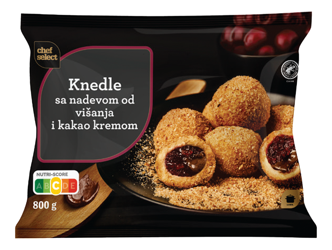 Knedle sa kakao kremom/višnja MK15 800g-slika
