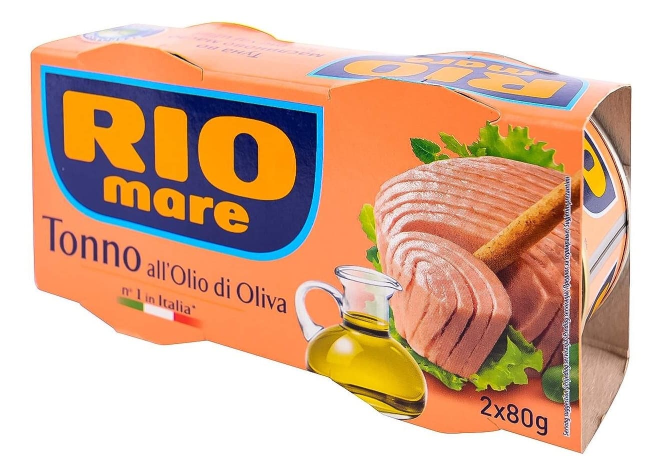 TUNA MASLINOVO ULJE 2X80G RIO MARE-slika
