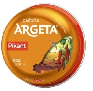 Pasteta kokosija pikant Argeta 95g-slika