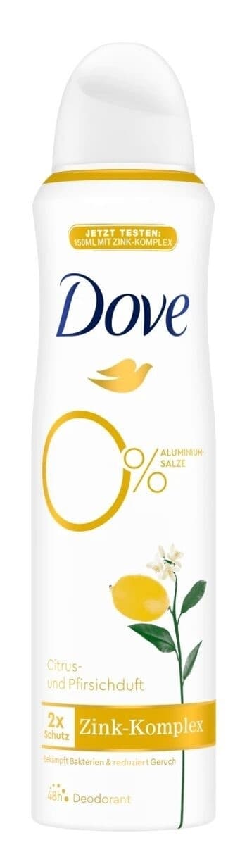 DOVE DEZODORANS CITRUS & ZINC 150ML-slika