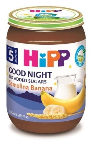 Kasica Hipp za l.noc-ban griz kakao 190g-slika