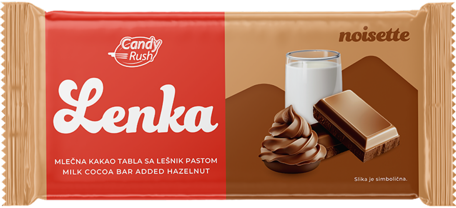 COKOLADA MLECNA NOISETTE LENKA 100GR-slika