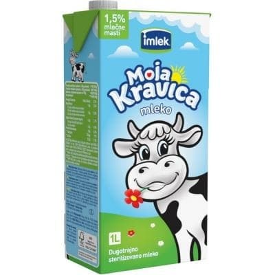 Mleko ster.1.5% BP slim Moja kravica 1l-slika