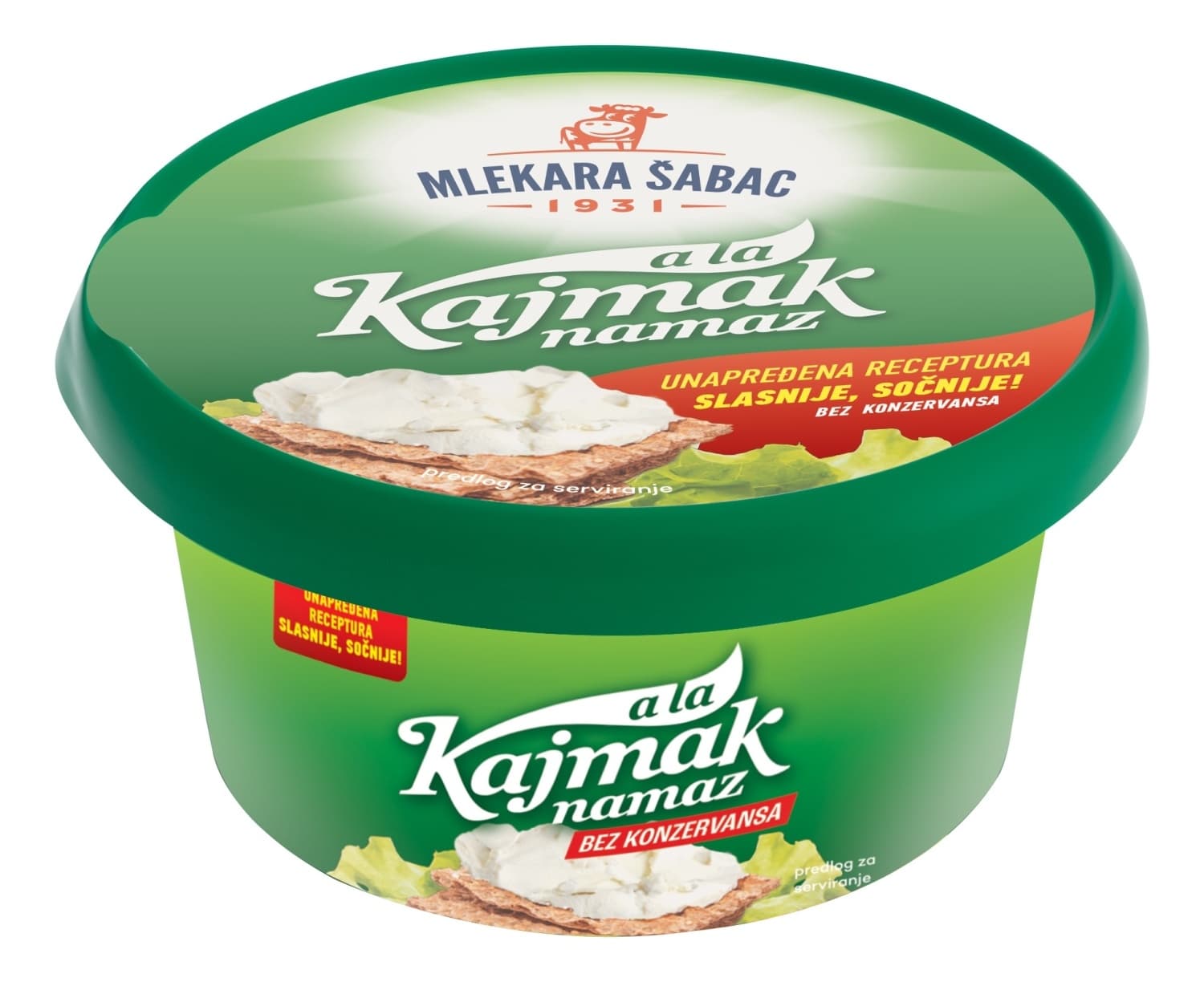 Namaz Ala Kajmak 70% mm Ml.Sabac 150g-slika