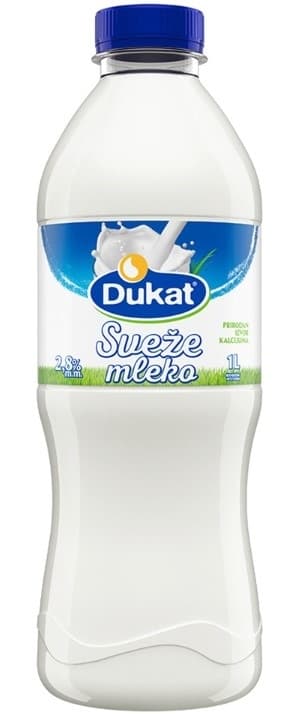 Mleko sveze Dukat 2,8%mm pet 1L-slika