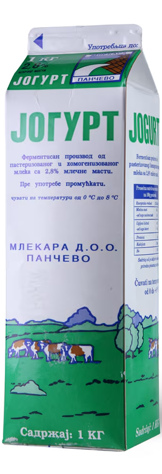Jogurt 2.8% mm Ml. Pancevo 1kg EP-slika