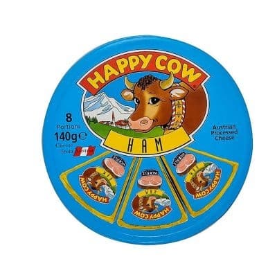 Sir topljeni Happy Cow ham 8x17,5g-slika