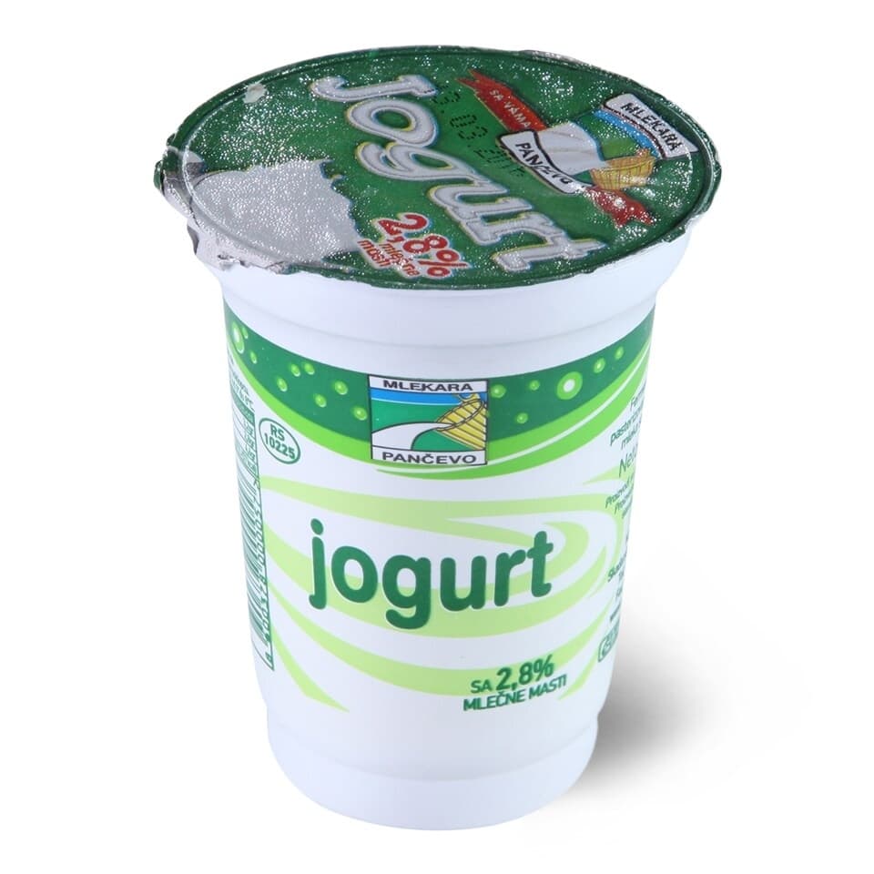 Jogurt 2.8% mm Ml.Pancevo 180g-slika