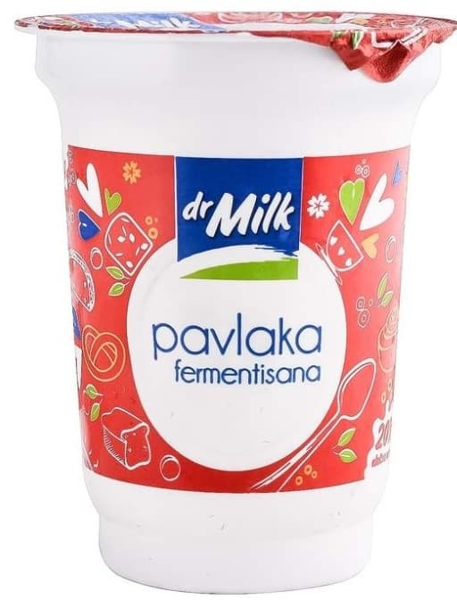 Kisela pavlaka 20%mm Dr Milk 180g-slika