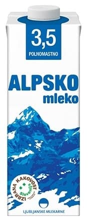 Alpsko Mleko 3,5%mm 1L-slika