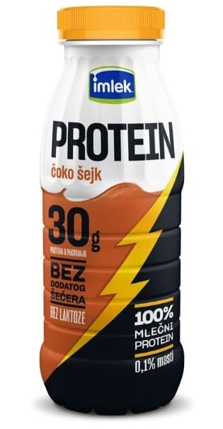 milk shake cokolada protein 300ml PET imlek-slika