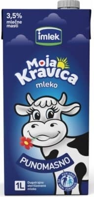 Mleko Kravica 3,5% 1L UHT TB-slika