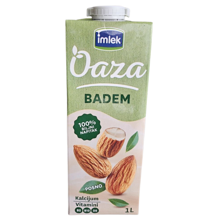 Napitak od badema Oaza Imlek 1l TB-slika