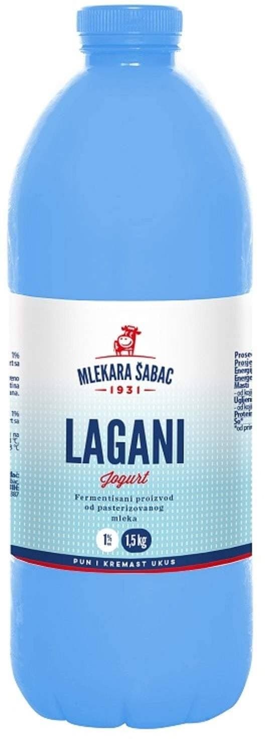 JOGURT LAGANI 1% MM 1.5KG ŠABAC-slika