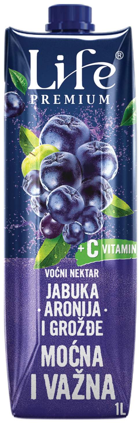 Sok aronija vit.C Life 1l-slika