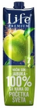 Sok jabuka 100% bistra Nectar Life 1l TP-slika