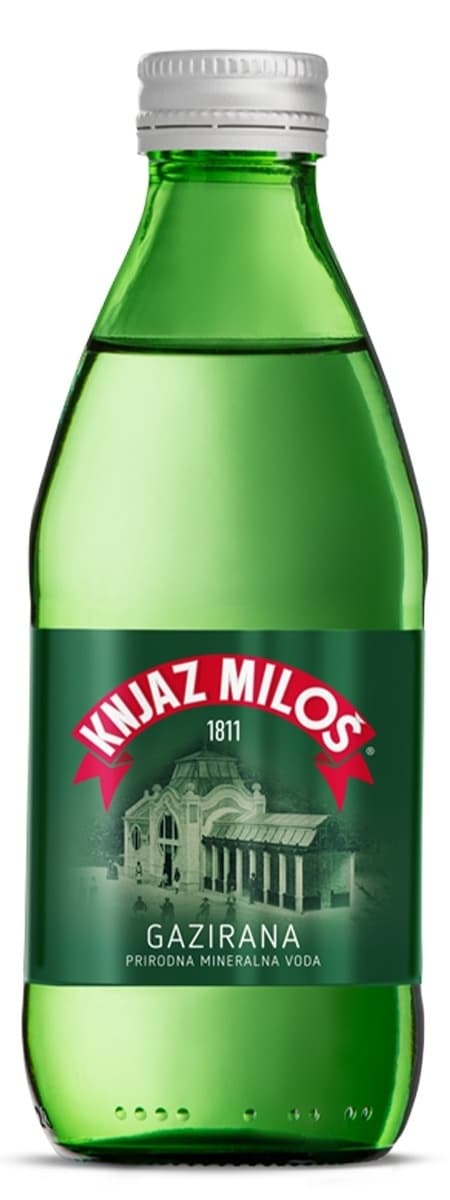Min.voda gaz.Knjaz Milos 0.25l staklo-slika