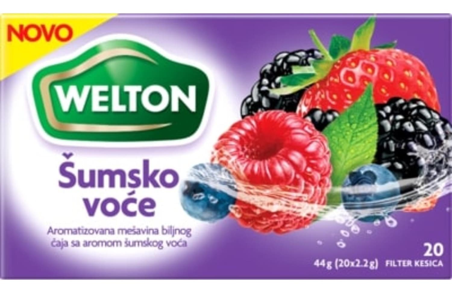 Sumsko voce aromat.vocni caj Welton 44g-slika