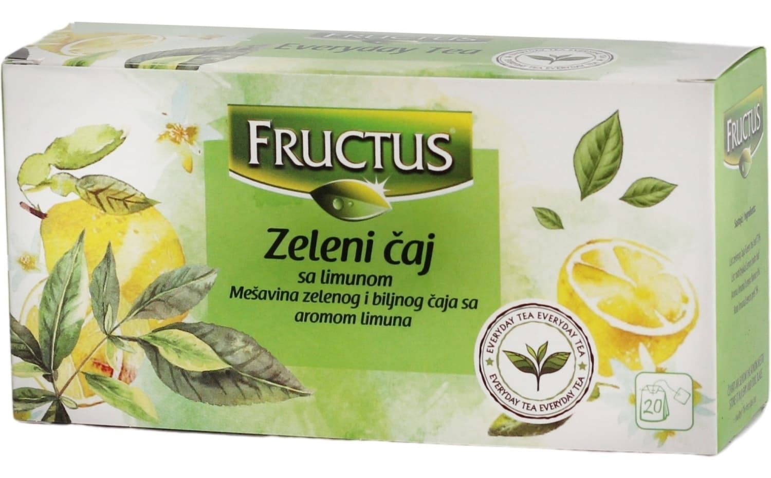 Caj zeleni sa limunom Fructus FV20-30g-slika