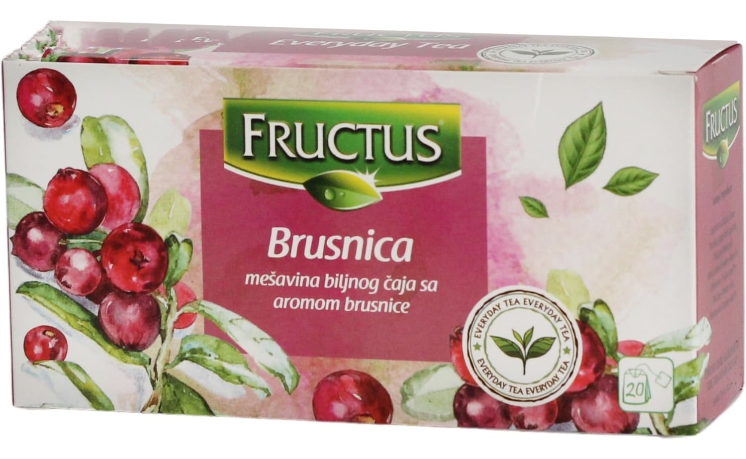 Caj brusnica Fructus FV20x2g 40g-slika