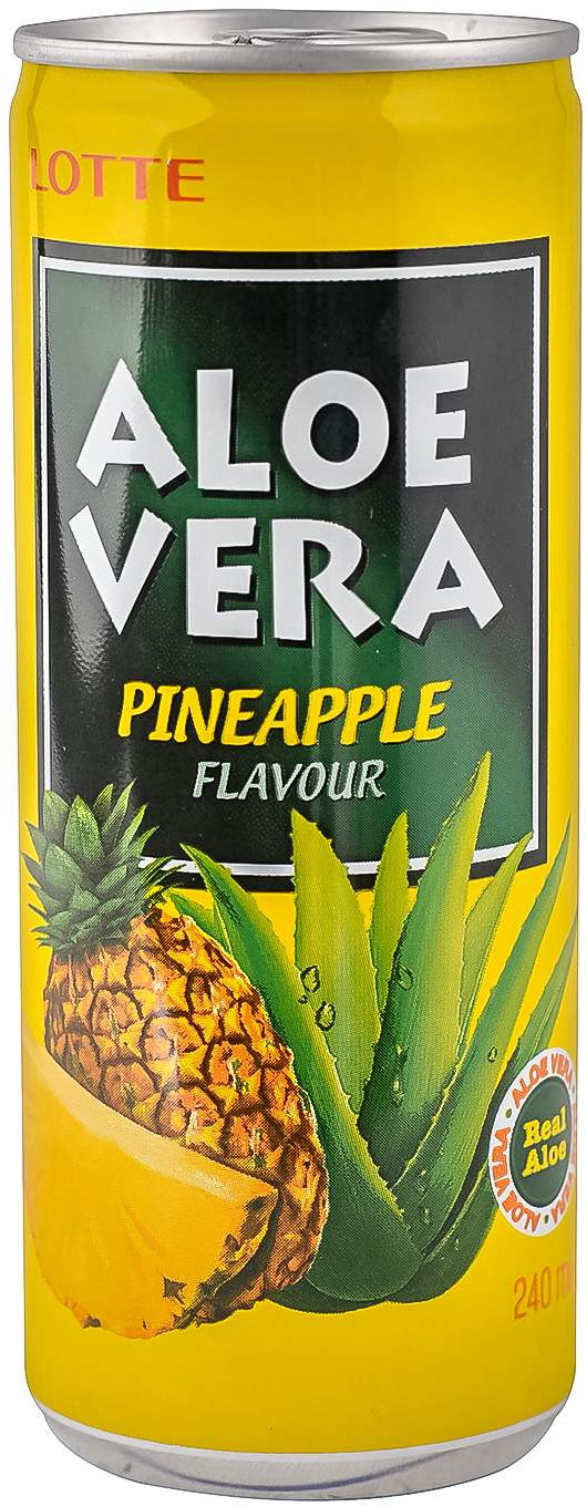 SOK ALOE VERA ANANAS 240ML LOTTE-slika
