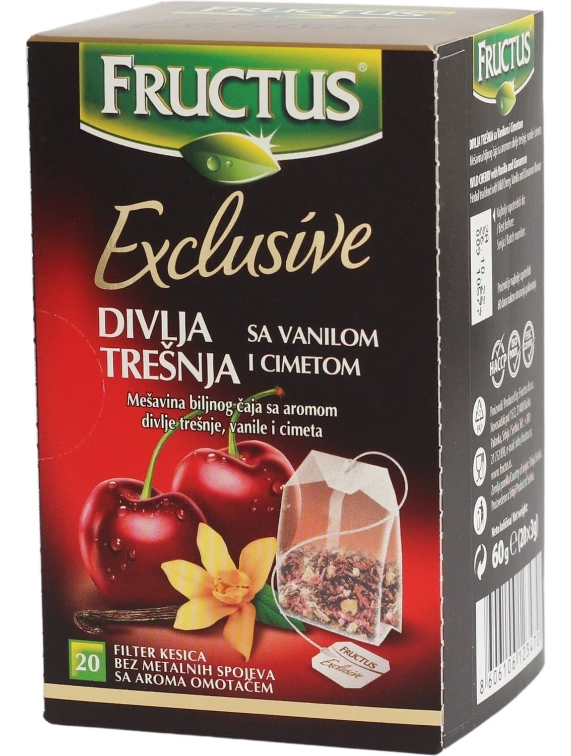 Caj divlja tres.sa van.&cim.Fructus 60g-slika