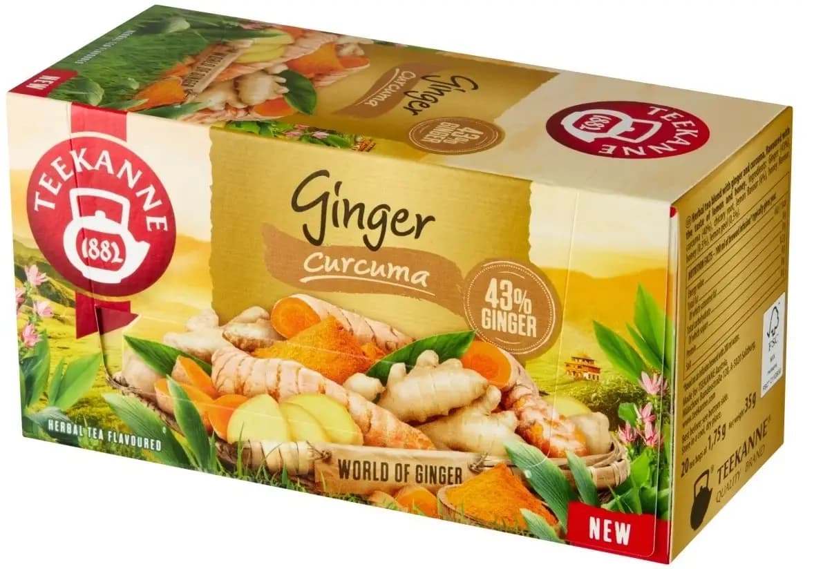 Caj djumbir i kurkuma Teekanne 35g-slika