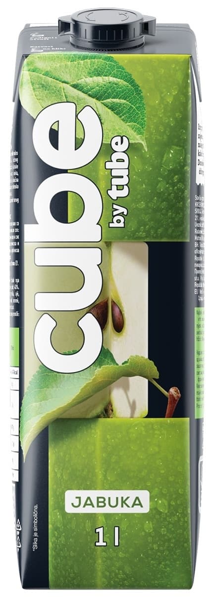 Sok Cube by Tube Jabuka 1l TP-slika